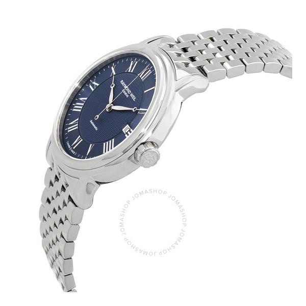  Raymond Weil Maestro Automatic Blue Dial Mens Watch 2837-ST-00508
