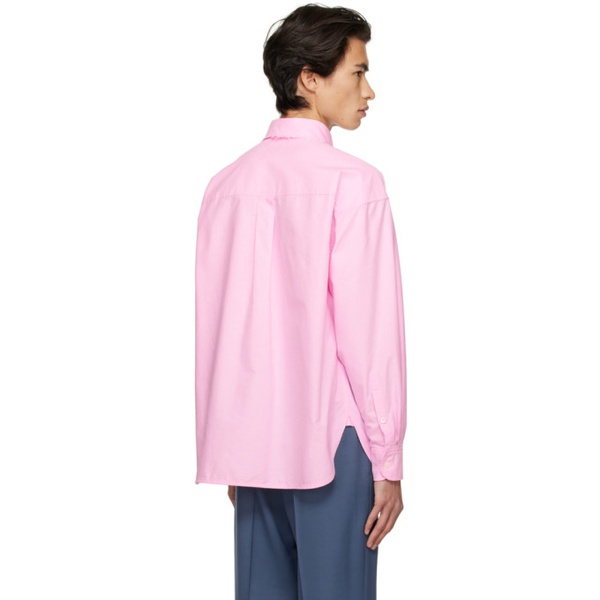  렉토 Recto SSENSE Exclusive Pink Shirt 231775M192008