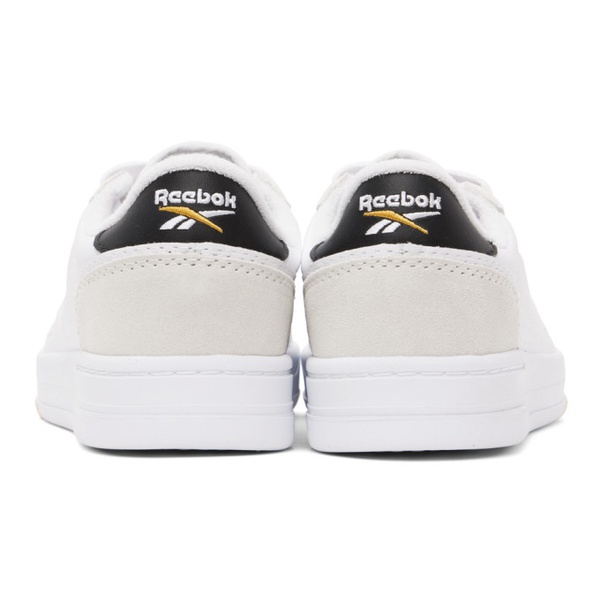  리복 클래식 Reebok Classics White & Black LT Court Sneakers 232749F128064