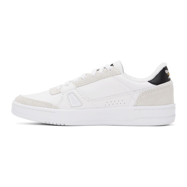  리복 클래식 Reebok Classics White & Black LT Court Sneakers 232749F128064