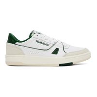 리복 클래식 Reebok Classics White & Green Lt Court Sneakers 241749M237013