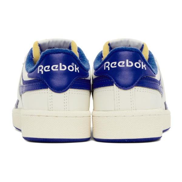  리복 클래식 Reebok Classics 오프화이트 Off-White & Blue Club C Revenge Sneakers 241749M237018