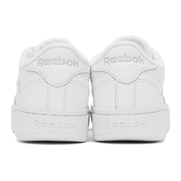  리복 클래식 Reebok Classics White Club C Double Sneakers 241749F128019