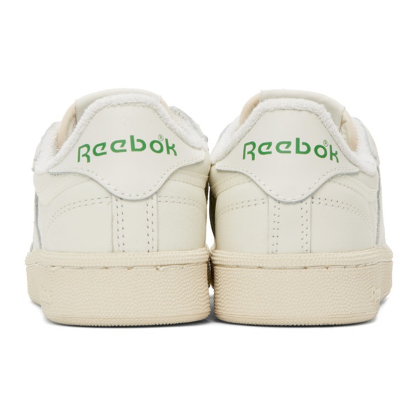  리복 클래식 Reebok Classics 오프화이트 Off-White Club C 85 Vintage Sneakers 241749F128022