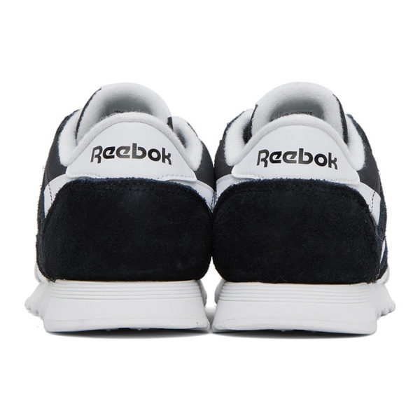  리복 클래식 Reebok Classics Black Classic Nylon Sneakers 241749F128034