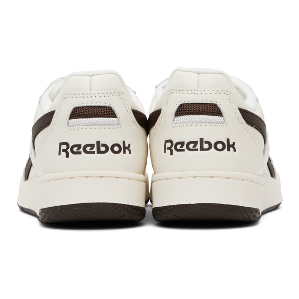  리복 클래식 Reebok Classics 오프화이트 Off-White & Brown Bb 4000 Ii Basketball Sneakers 241749M237063