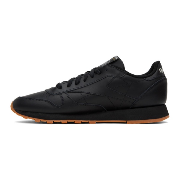  리복 클래식 Reebok Classics Black Classic Leather Sneakers 241749M237056