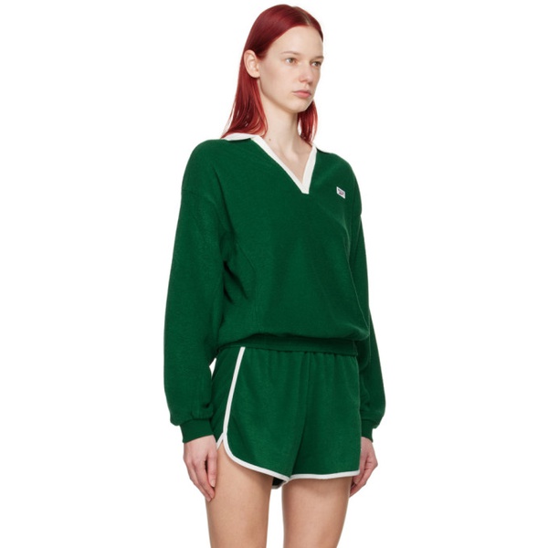  리복 클래식 Reebok Classics Green Court Sweater 241749F100002