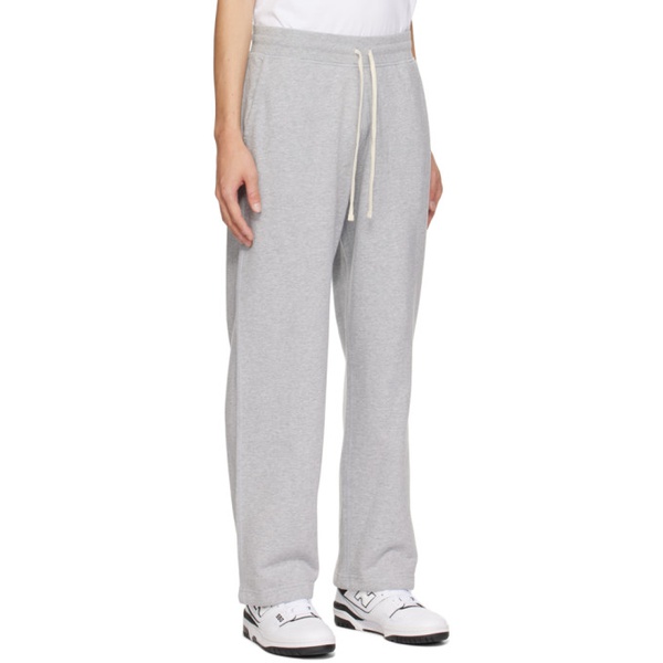  Reigning Champ Gray Midweight Sweatpants 241027M190005