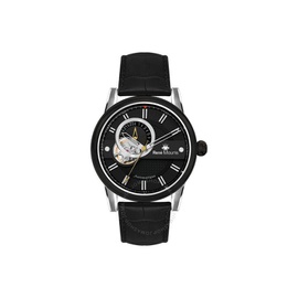 Rene 모우 Mouris Orion Automatic Black Dial Mens Watch 70101RM2