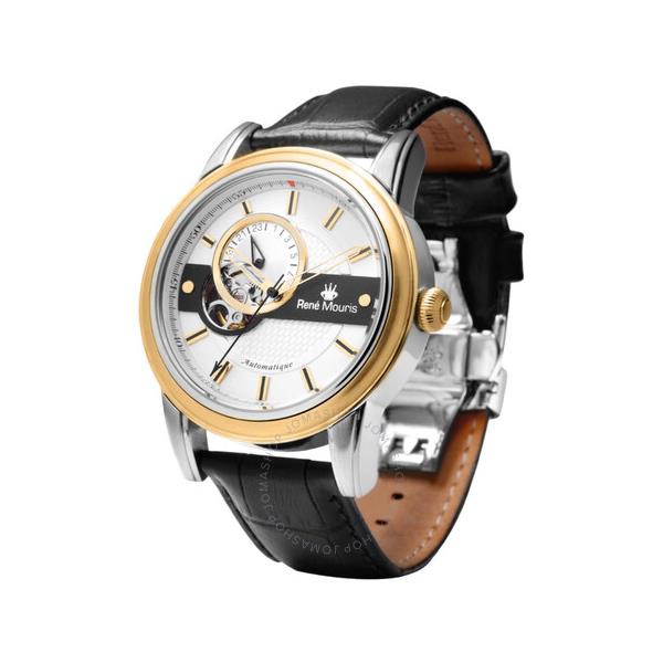  Rene 모우 Mouris ORION Automatic White Dial Mens Watch 70101RM4