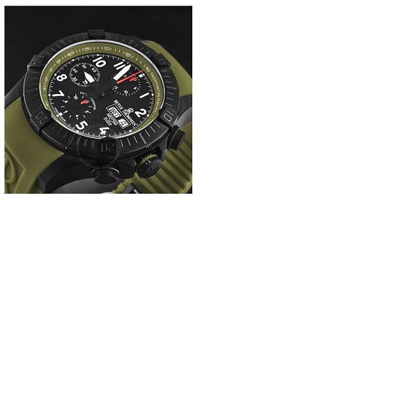  Revue Thommen Air speed Chronograph Black Dial Mens Watch 16071.6774
