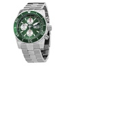 Revue Thommen Diver Chronograph Automatic Green Dial Mens Watch 17030.6131
