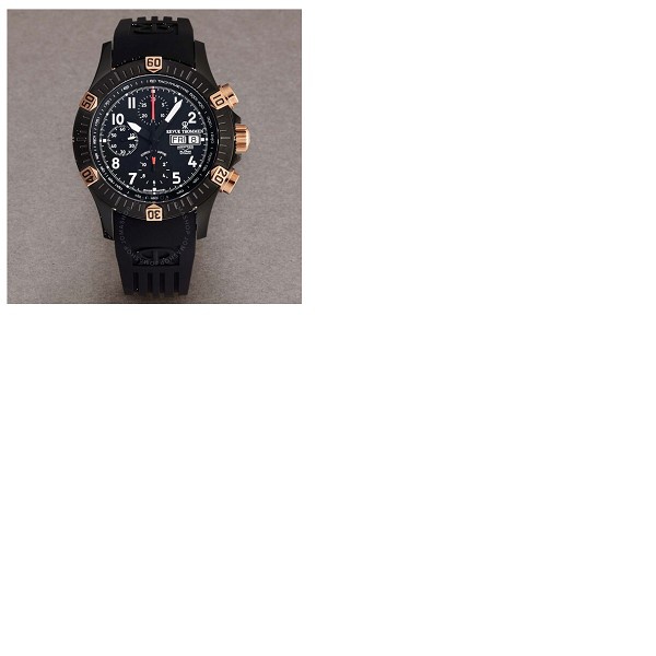  Revue Thommen Air Speed Chronograph Automatic Black Dial Mens Watch 16071.6884
