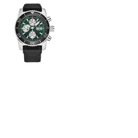 Revue Thommen Diver Chronograph Automatic Green Dial Mens Watch 17030.6521