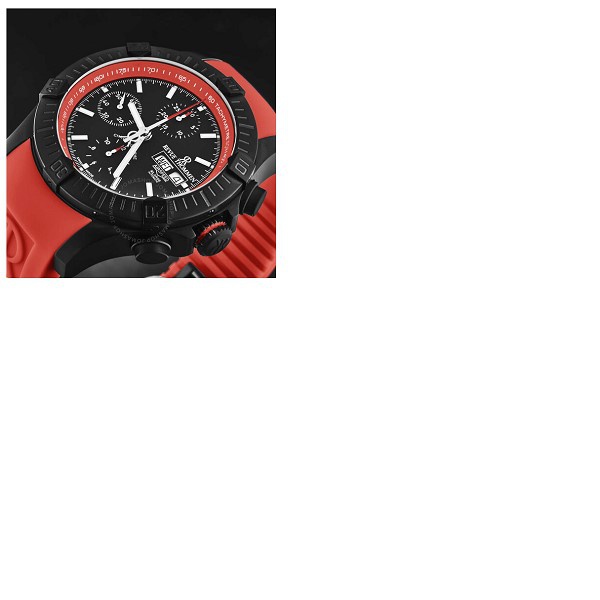  Revue Thommen Air speed Chronograph Black Dial Mens Watch 16071.6676