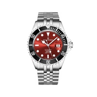 Revue Thommen Diver Automatic Red Dial Mens Watch 17571.2238