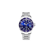 Revue Thommen MEN'S Diver Stainless Steel Blue Dial Watch 17571.2128
