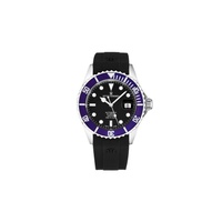 Revue Thommen MEN'S Diver Rubber Black Dial Watch 17571.2835