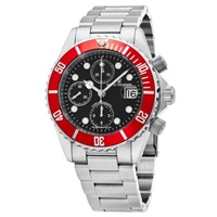 Revue Thommen MEN'S Diver Stainless Steel Black Dial Watch 17571.6136