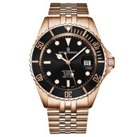 Revue Thommen MEN'S Diver Stainless Steel Black Dial Watch 17571.2267