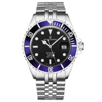 Revue Thommen MEN'S Diver Stainless Steel Black Dial Watch 17571.2235