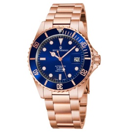 Revue Thommen MEN'S Diver XL Stainless Steel Blue Dial Watch 17571.2165