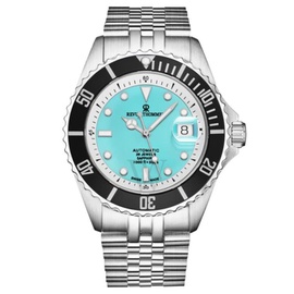 Revue Thommen MEN'S Diver Stainless Steel Green Dial Watch 17571.2931