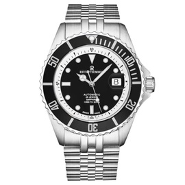 Revue Thommen MEN'S Diver Stainless Steel Black Dial Watch 17571.2937