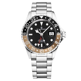 Revue Thommen MEN'S Diver Stainless Steel Black Dial Watch 17572.2132