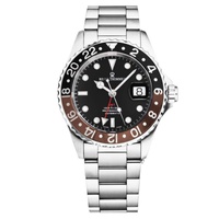 Revue Thommen MEN'S Diver Stainless Steel Black Dial Watch 17572.2139