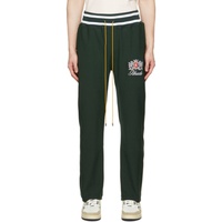 루드 Rhude Green Embroidered Lounge Pants 222923M190003