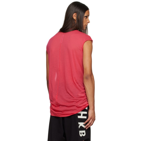  릭 오웬스 Rick Owens SSENSE Exclusive Pink KEMBRA PFAHLER 에디트 Edition Dylan T-Shirt 232232M213145