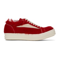 릭 오웬스 Rick Owens Red Vintage Sneaks Sneakers 241232F128010