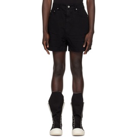 릭 오웬스 다크쉐도우 릭 오웬스 Rick Owens DRKSHDW Black Geth Shorts 241126M193017