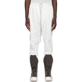 릭 오웬스 다크쉐도우 릭 오웬스 Rick Owens DRKSHDW 오프화이트 Off-White Slim-Fit Sweatpants 241126M190021