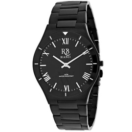 Roberto Bianci MEN'S Eterno Stainless Steel Black Dial Watch RB0310
