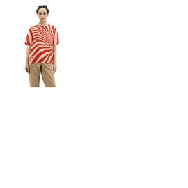 Roberto Cavalli Zebra Avantgarde Print Silk T-Shirt KWT644-SQV38-D6538