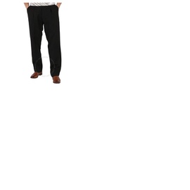 Roberto Cavalli Mens Black Pleated Trousers IMT233-LH010-05051