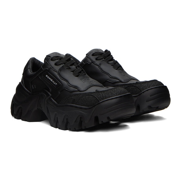  롬바웃 Rombaut Black Boccaccio II Sneakers 232654F128019
