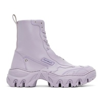 롬바웃 Rombaut Purple Boccaccio II Apple Leather Sneaker Boots 231654M255004
