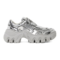 롬바웃 Rombaut SSENSE Exclusive Silver Boccaccio II Sneakers 232654F128000