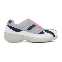 롬바웃 Rombaut Pink & Gray Neo Sneakers 232654F128006