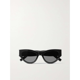생로랑 SAINT LAURENT EYEWEAR YSL oversized cat-eye acetate sunglasses 790700821