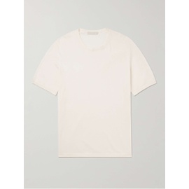 SAMAN AMEL Slim-Fit Cotton and Cashmere-Blend T-Shirt 1647597313450340