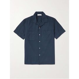 SAVE KHAKI UNITED Camp-Collar Garment-Dyed Cotton Oxford Shirt 1647597307978549