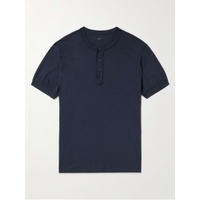 SAVE KHAKI UNITED Garment-Dyed Supima-Cotton Jersey Henley T-Shirt 1647597318936678
