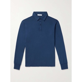 SAVE KHAKI UNITED Garment-Dyed Supima Cotton-Jersey Polo Shirt 1647597318936813