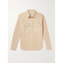 SAVE KHAKI UNITED Garment-Dyed Cotton-Twill Overshirt 1647597318936616