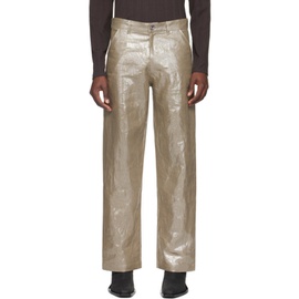 SC103 Brown Fossil Trousers 242490M191004